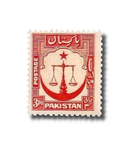 1948 PK24 Country Motifs Scales of justice