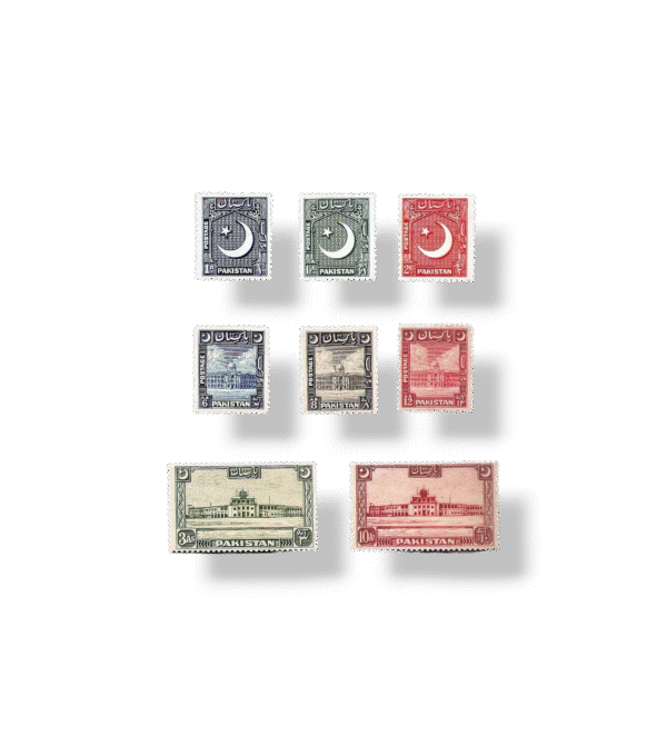 1949 PK51s New Crescent definitive stamps