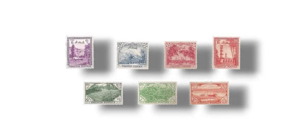 1954 PK71s 7th Anniversary of Independence full set