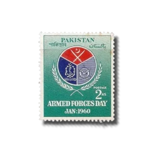 1960 PK106 Armed Forces Day postage stamp
