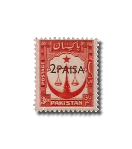 1961 PK123 Currency change Justice Scale postage stamp