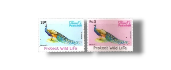 1976 PK412a Wild Life Series Indian Peafowl