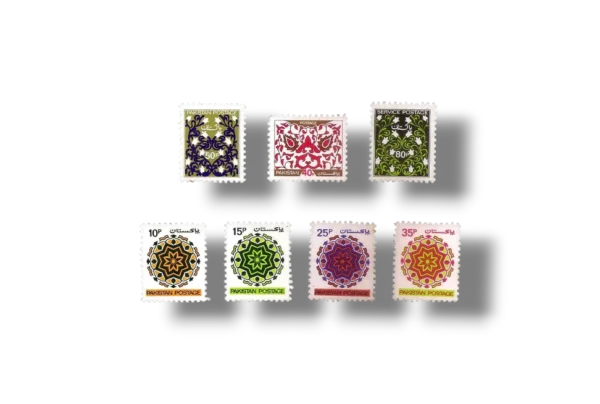 1980 PK519s New Definitive Series Geometric Leaf Pattern