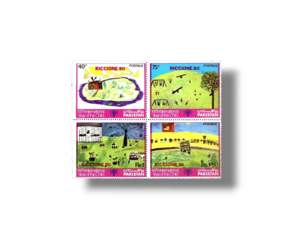 1980 PK536s International Stamp Exhibition Riccione