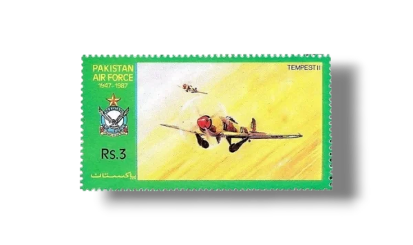 1987 PK715 Air Force Day Military Aircraft Hawker Tempest Mk II