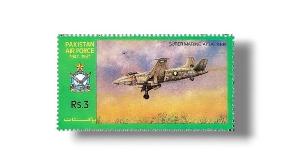 1987 PK717 Air Force Day Military Aircraft Supermarine Attacker