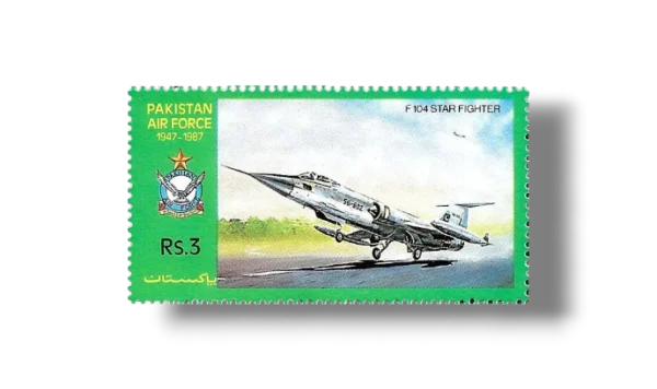 1987 PK719 Air Force Day Military Aircraft Lockheed F-104C Starfighter