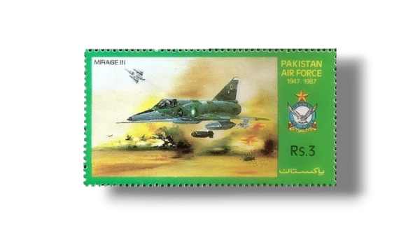 1987 PK722 Air Force Day Military Aircraft Dassault Mirage III