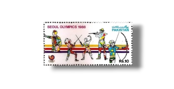1988 PK749 Summer Olympic Games 1988 Seoul Shooting fencing and archery