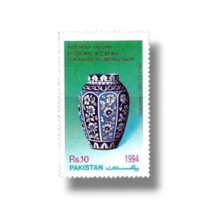 1994 PK929 Indonesia-Pakistan Economic & Cultural Co-operation Orgn.Hala Pottery, Pakistan