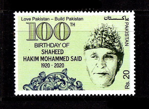 2020 PK1647 Centenary of Hakim Muhammad Said Medical Researcher
