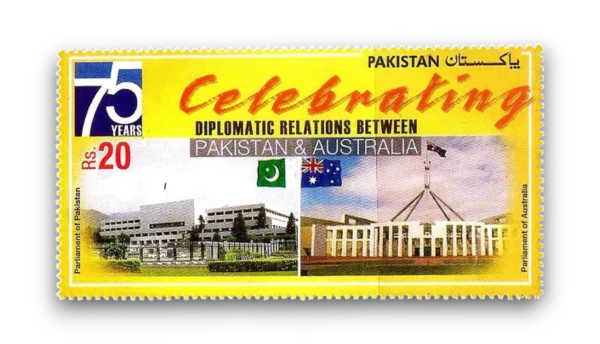 2022 PK1689 75 Years Diplomatic Relations with Australia