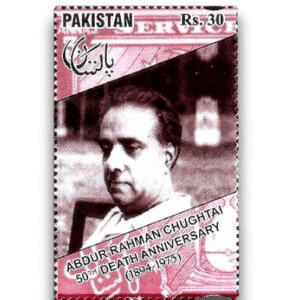 Abdur Rahman Chugtai, Artist