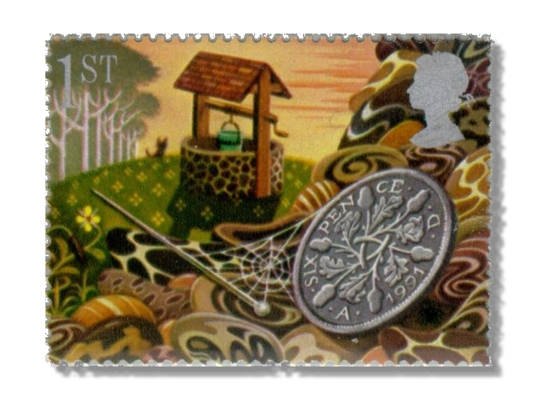 1991 GB1545 Wishing Well and Sixpence