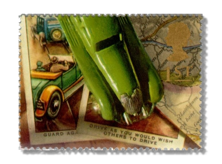 1992 GB1595 Model Car and Cigarette Cards
